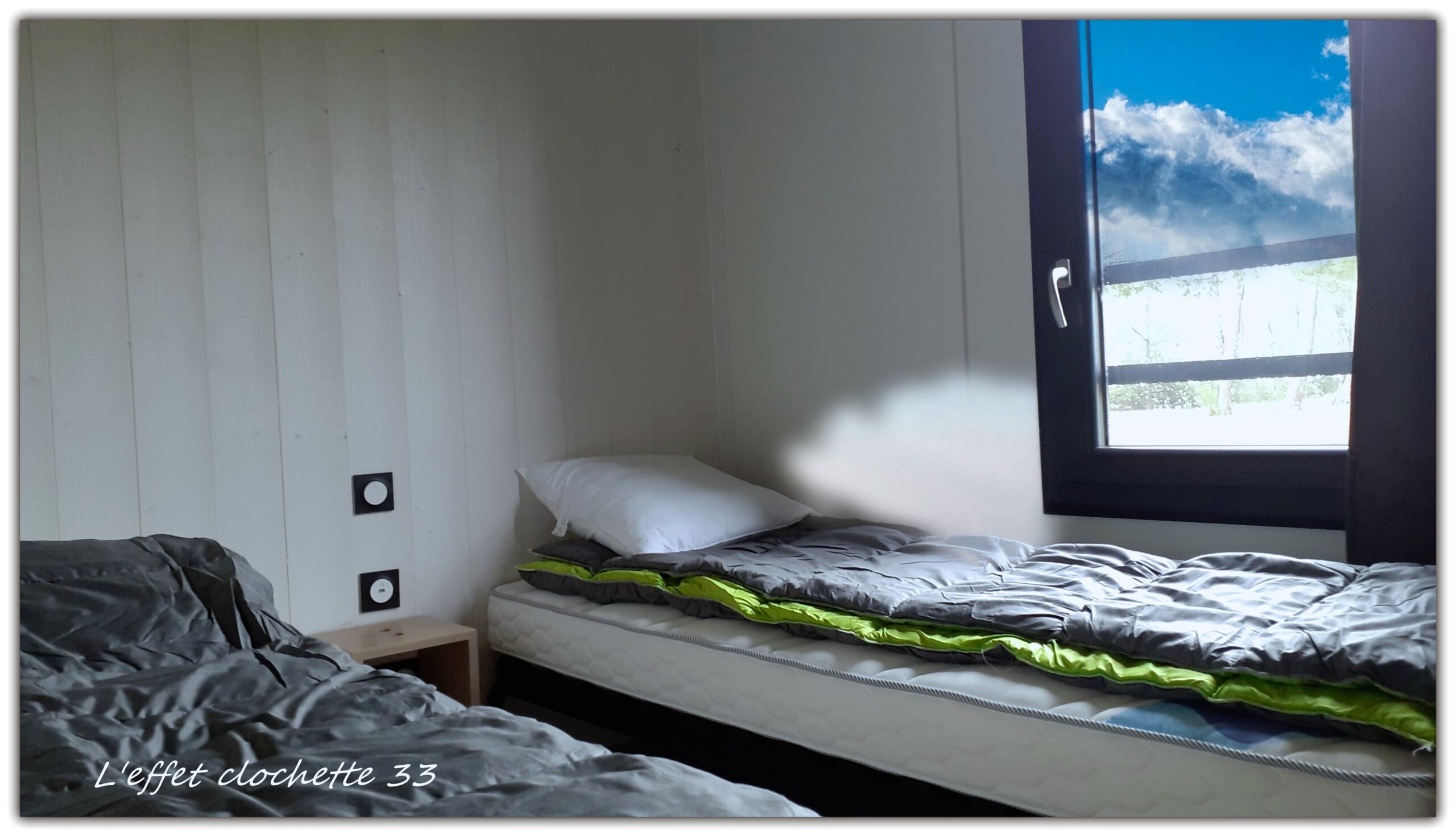 4-chambre 2 petits lits effet clochette conciergerie montalivet