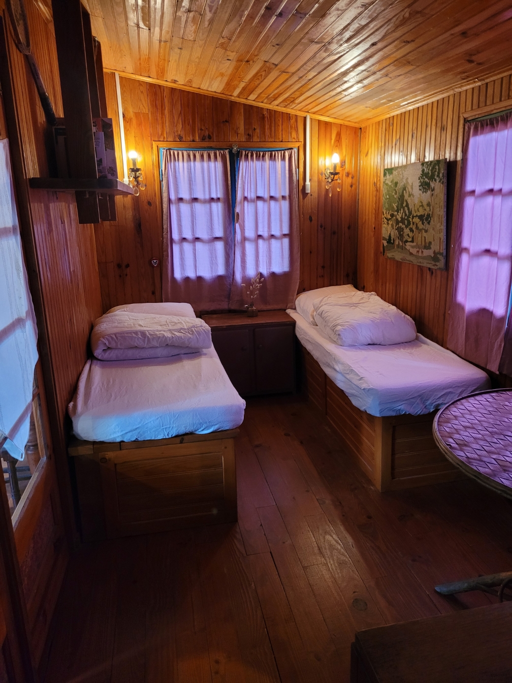 chambre 2 lits 1 place