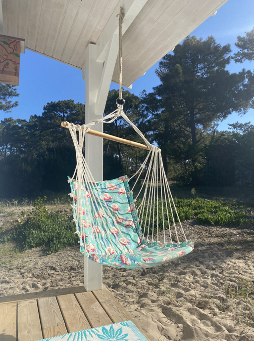 Sitting on the veranda